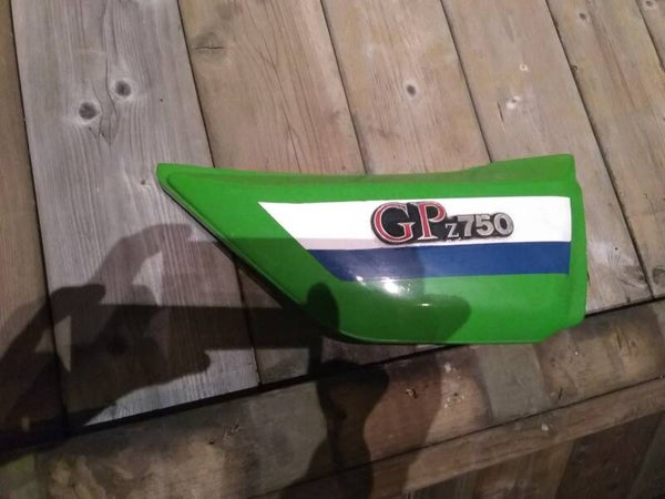 zijkap rechts kawasaki gpz 750 groen