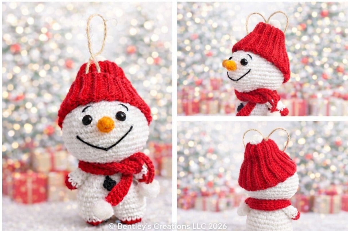 Christmas Snowman Ornament