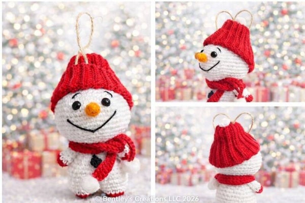 Christmas Snowman Ornament