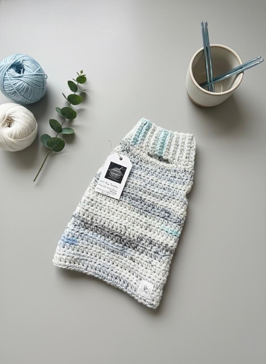 Hand-Crochet Dog Sweater