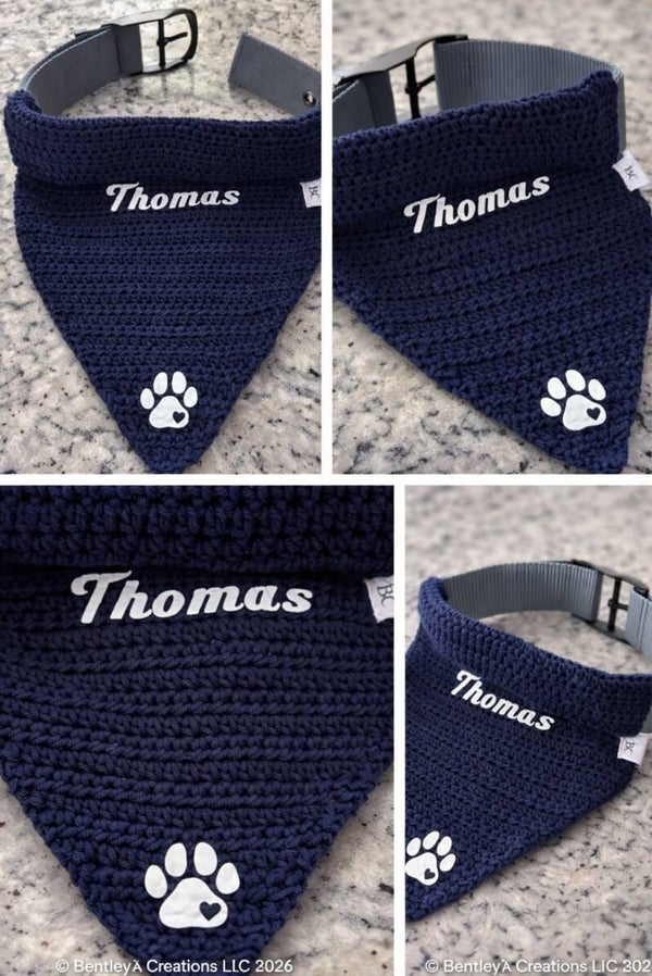 Personalized Dog Bandana