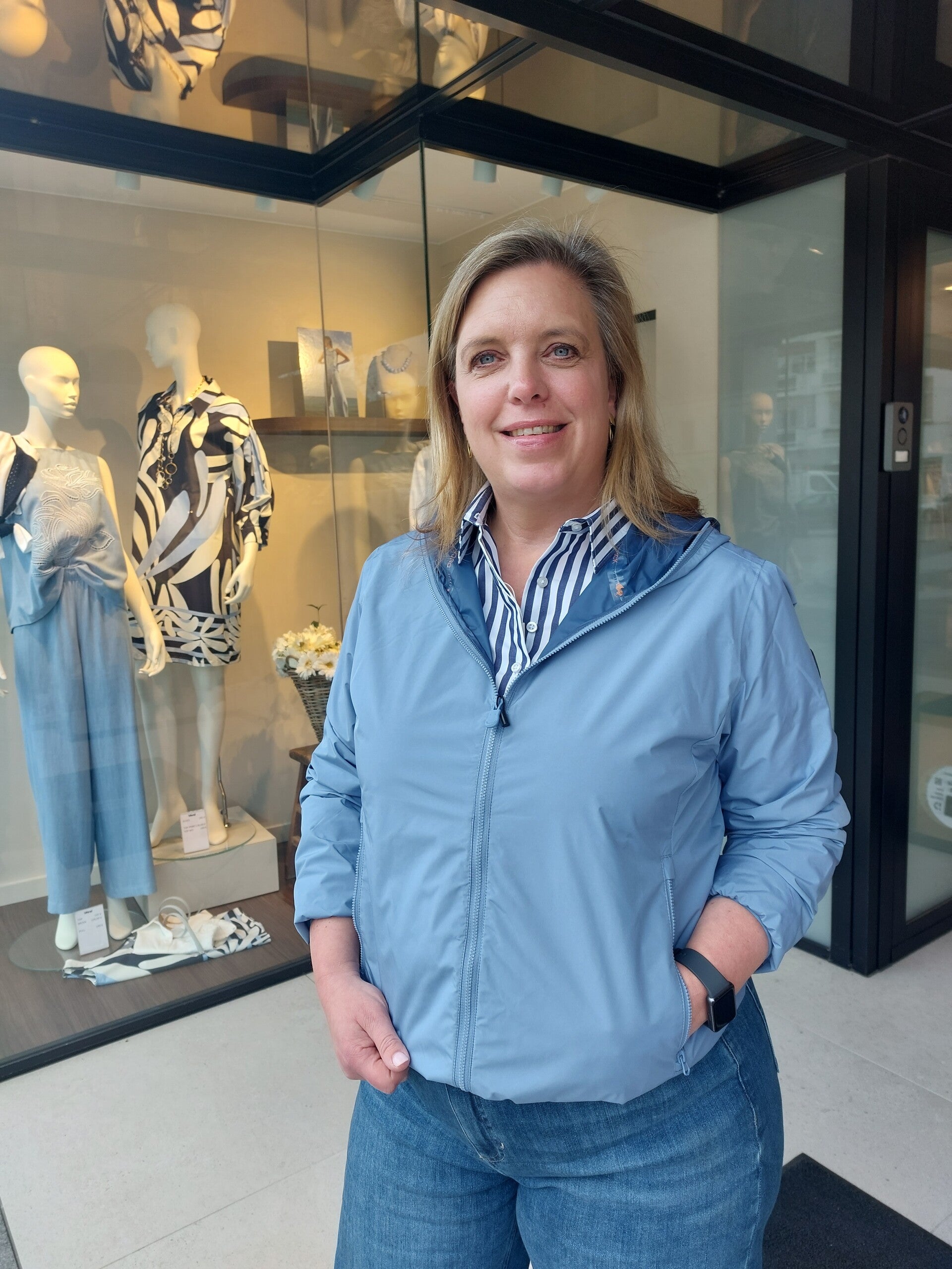 Regenjas blauw - Save the duck