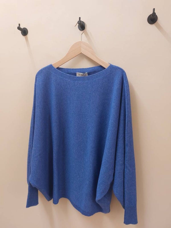 Pull blauw Berna -  Scapa
