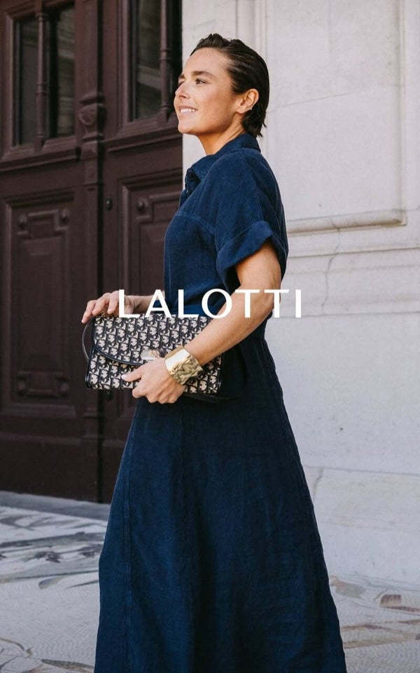Kleed lang navy giorgia - lalotti