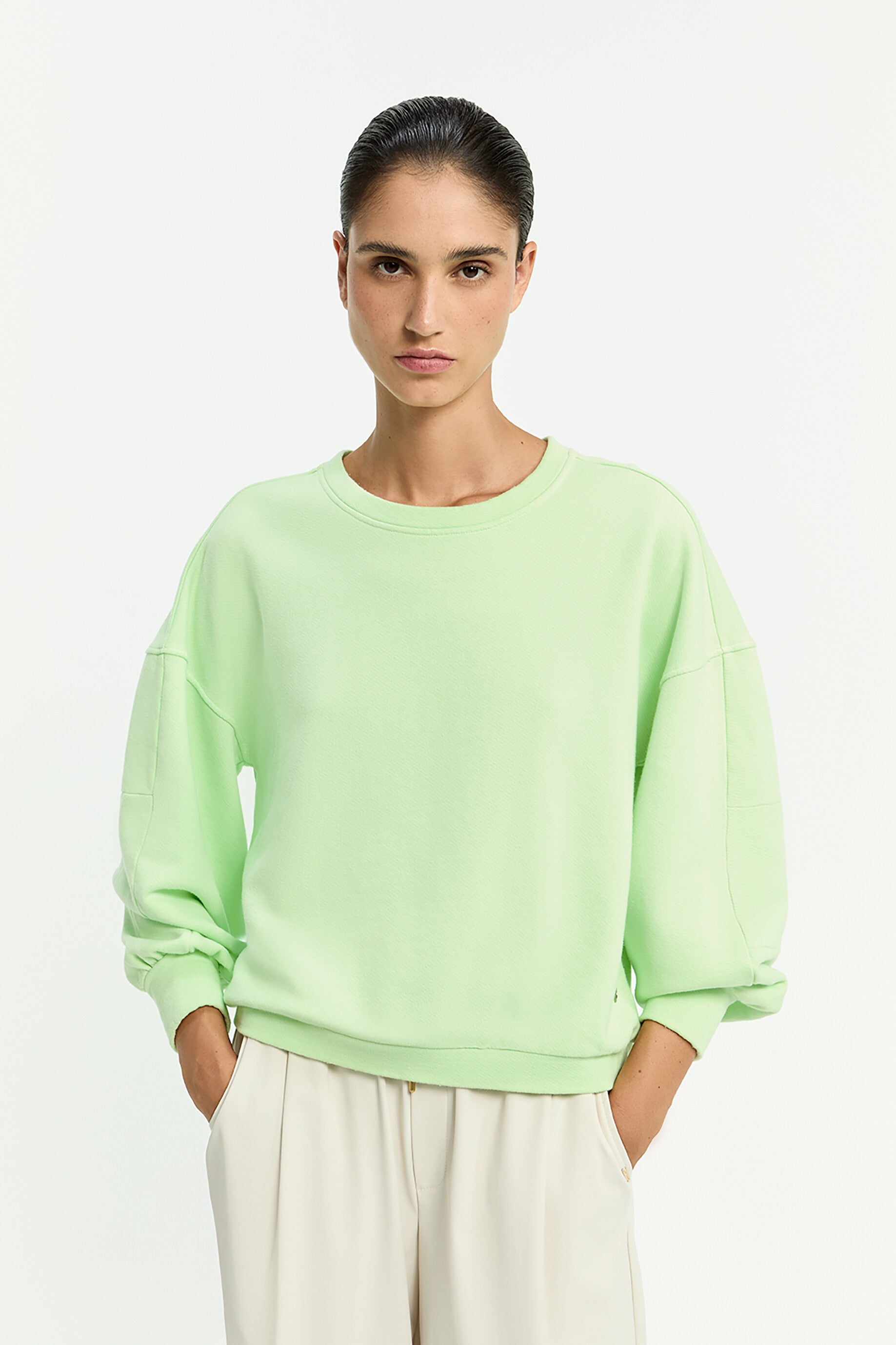 Sweater fresh green Fimke - Xandres