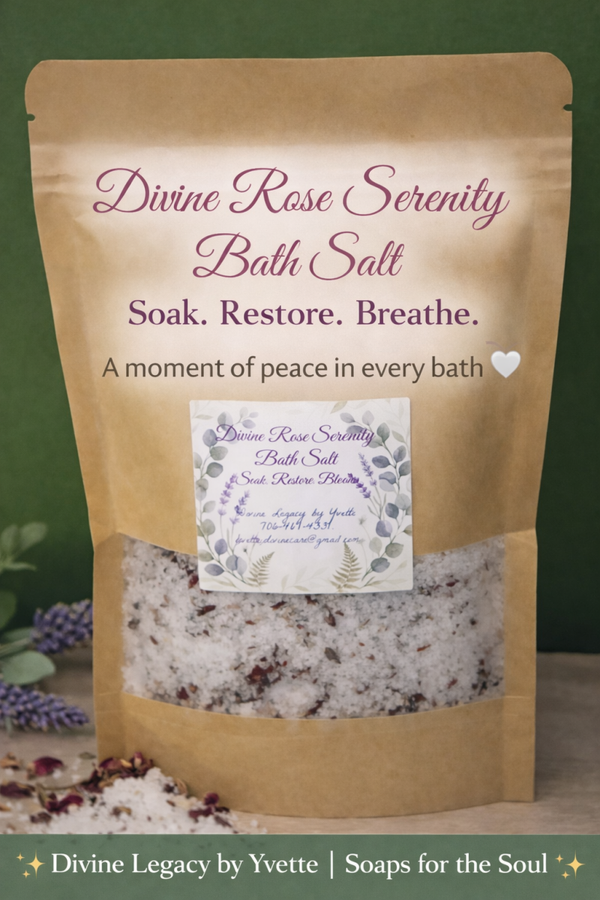 🌹 Divine Rose Serenity Bath Salt