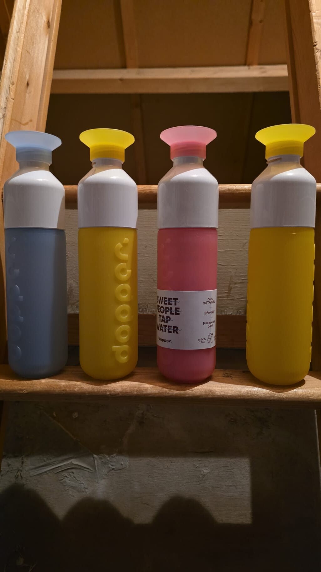 Dopper in verschillende kleuren