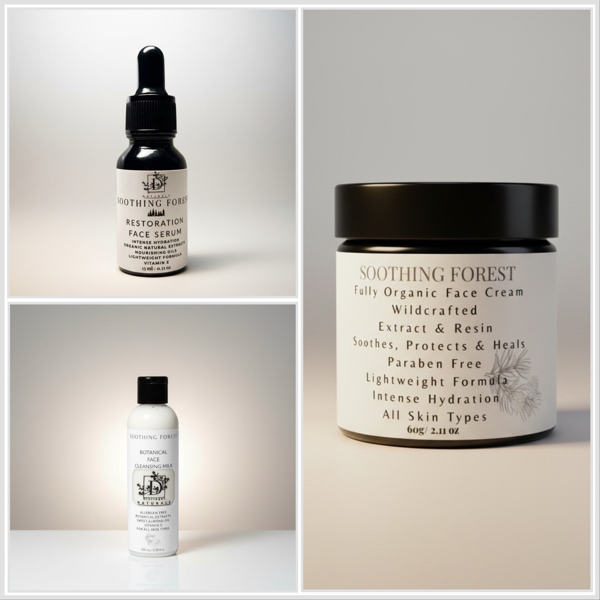 Soothing Forest Face Care Trio