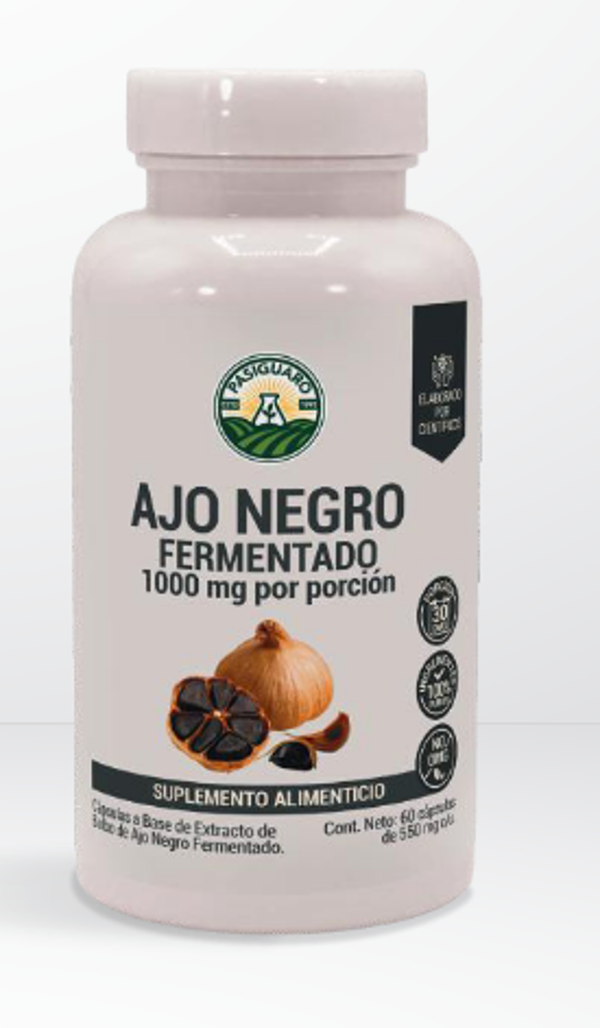 Fermented Black Garlic 1000 mg | 60 Capsules | 30 Day