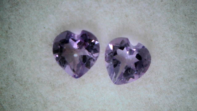 Amethyst Hearts