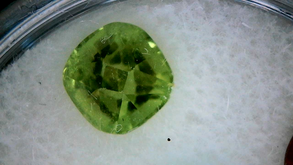 Peridot, amethyst, citrine, garnet and Blue Topaz