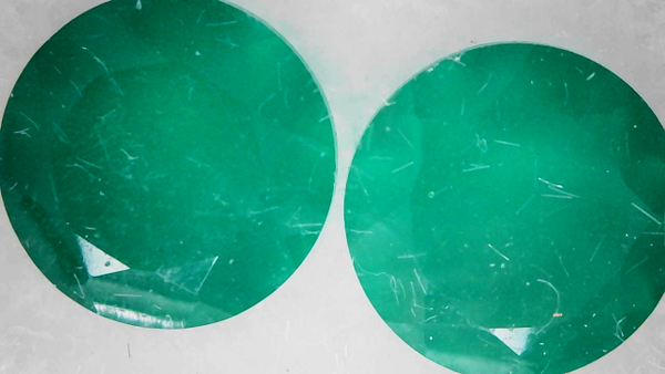 Faceted Green Onix