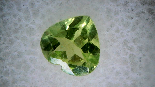 Heart Peridot