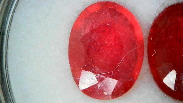 Natural Loose Red Ruby Gemstone