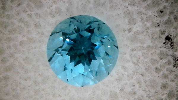 Natural Blue Topaz from Idaho