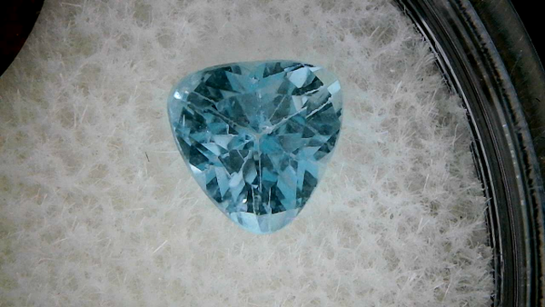 Almadine Garnet and Sky Blue Topaz