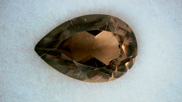 Pear Champagne, Smoky Quartz