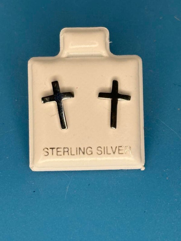 Cross earrings