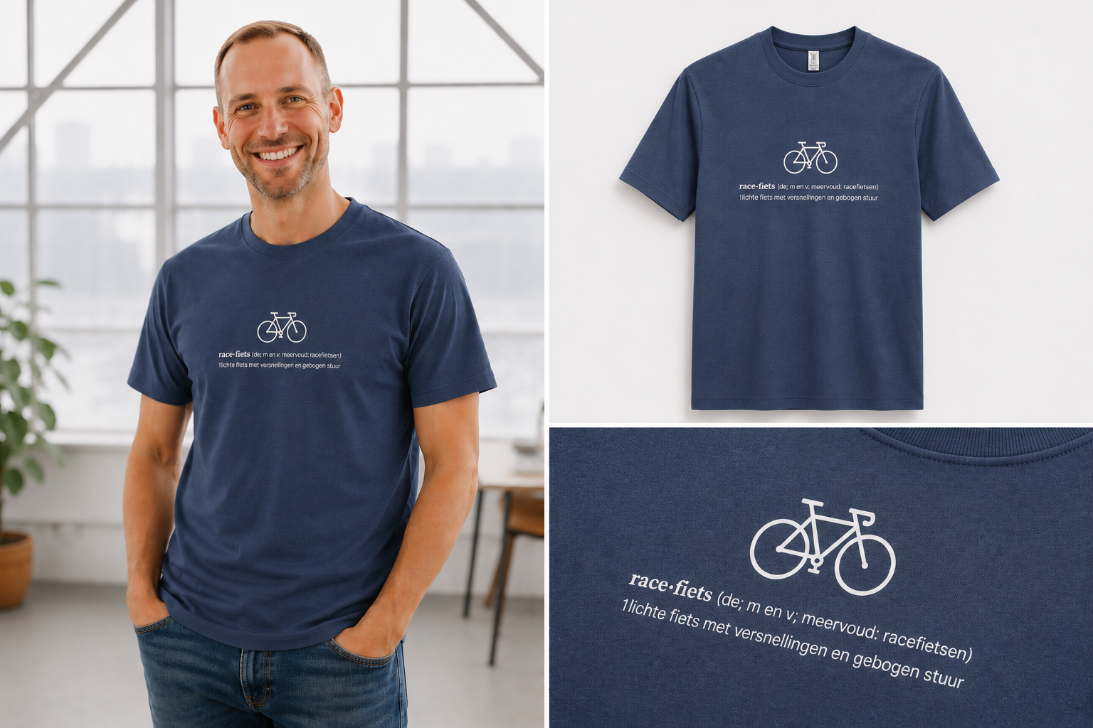T-Shirt Fietsen - Van Dalen