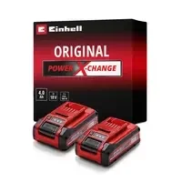 Pack 2 Batteries 18V Einhell 4Ah PXC Plus Twinpack - R299263