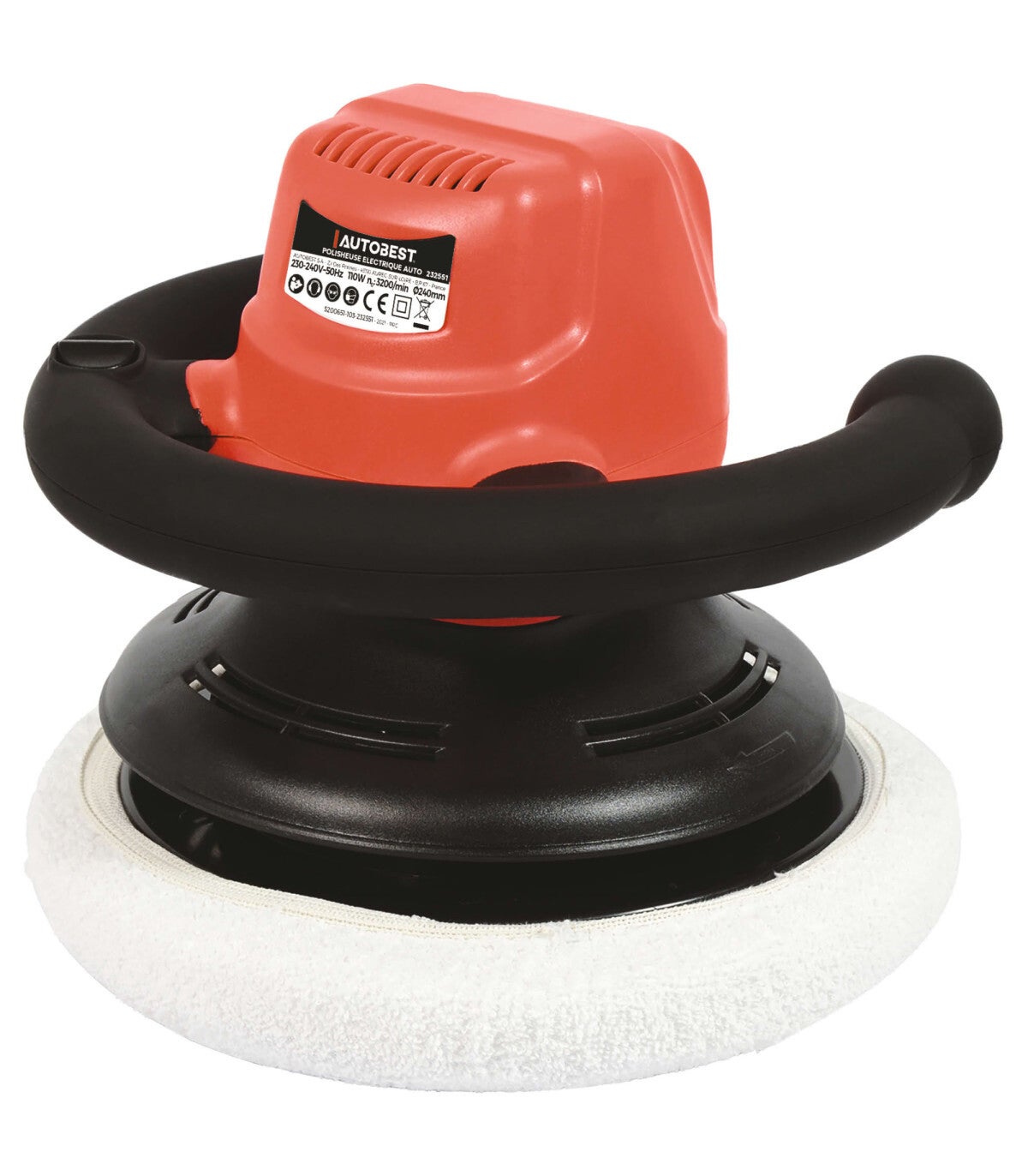 Lustreuse Orbitale Electrique + 2 Bonnets - Autobest - R069620