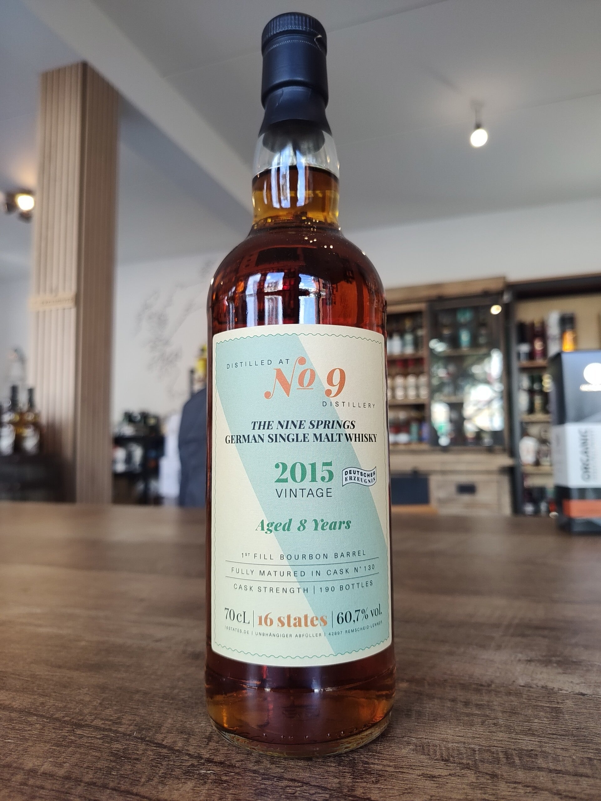 The Nine Springs - 16 States (German single malt, 60.7%)