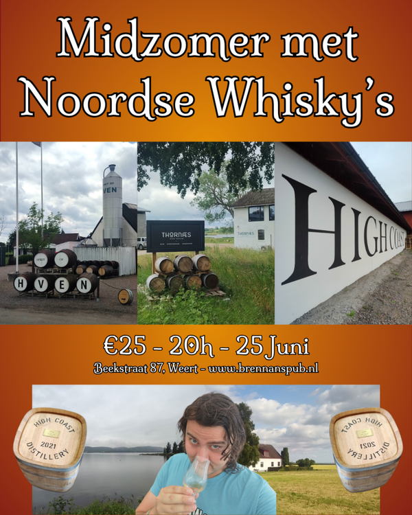 Midzomer met Noordse Whisky’s