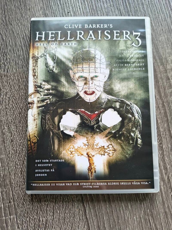 Hellraiser 3 DVD