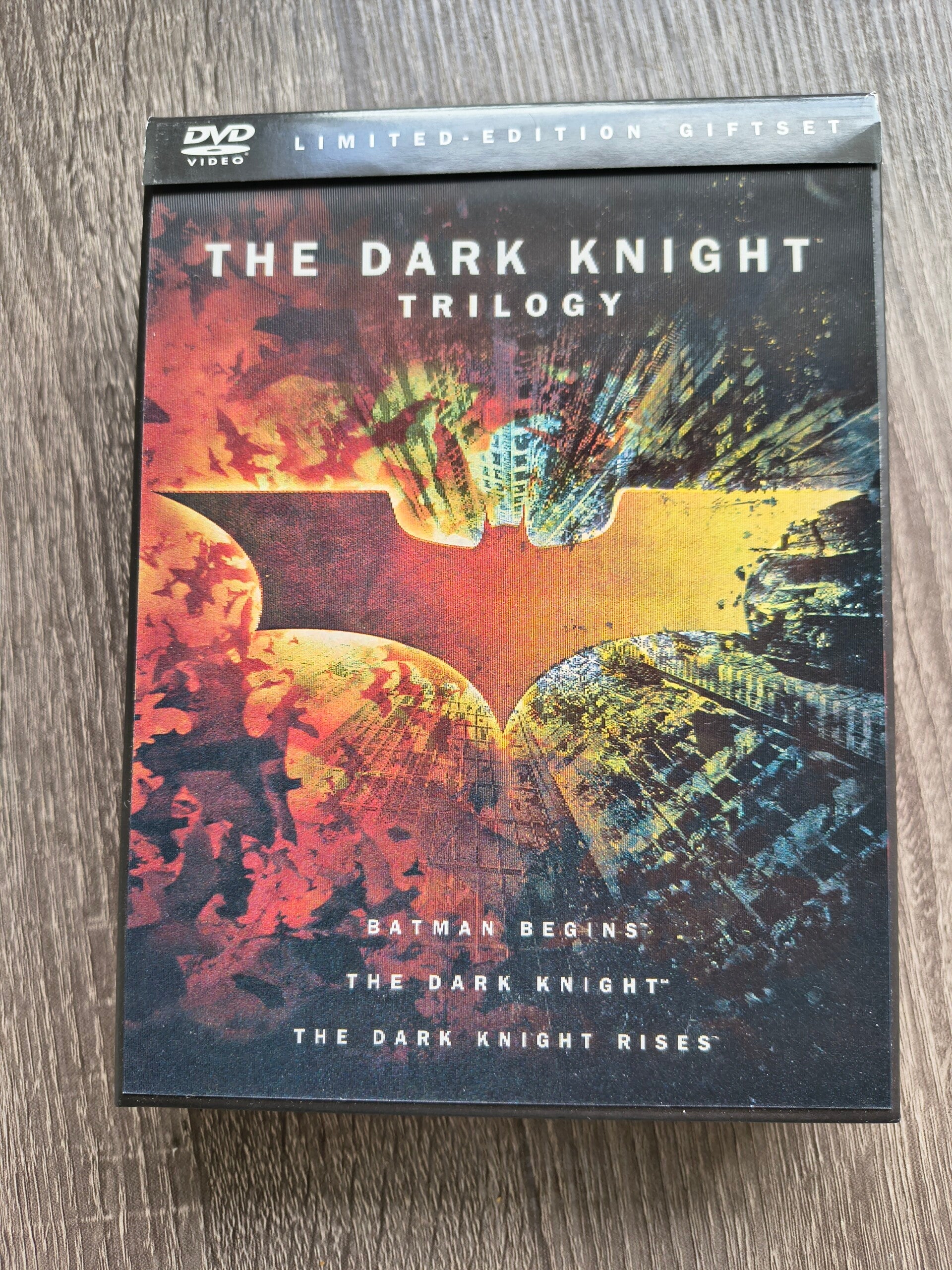 THE DARK KNIGHT TRILOGY DVD