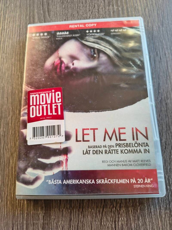 LET ME IN DVD