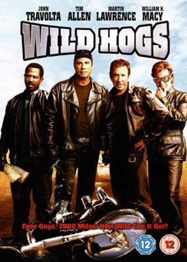 WILD HOGS DE VILDE SVIN DVD