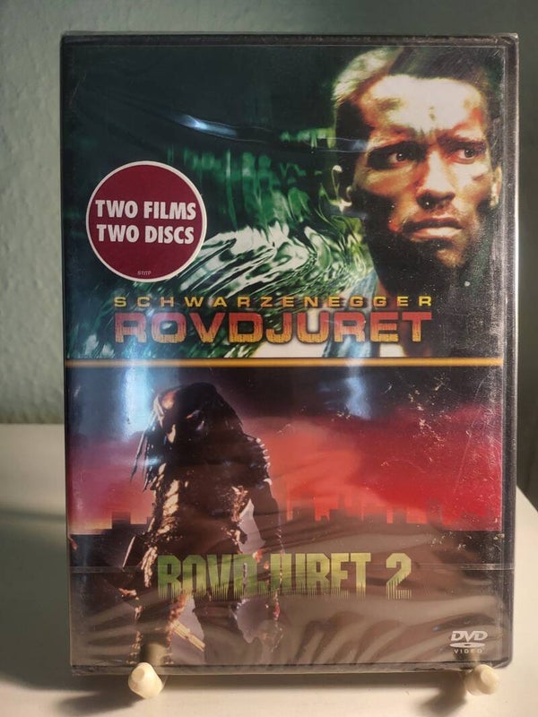 SCHWARZENEGGER  ROVDJURET DVD