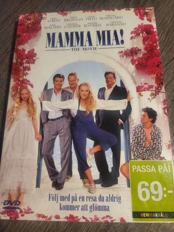 MAMMA MIA!  THE MOVIE DVD