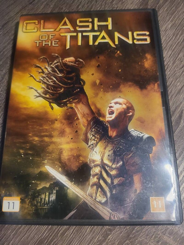 CLASH THE TITANS DVD