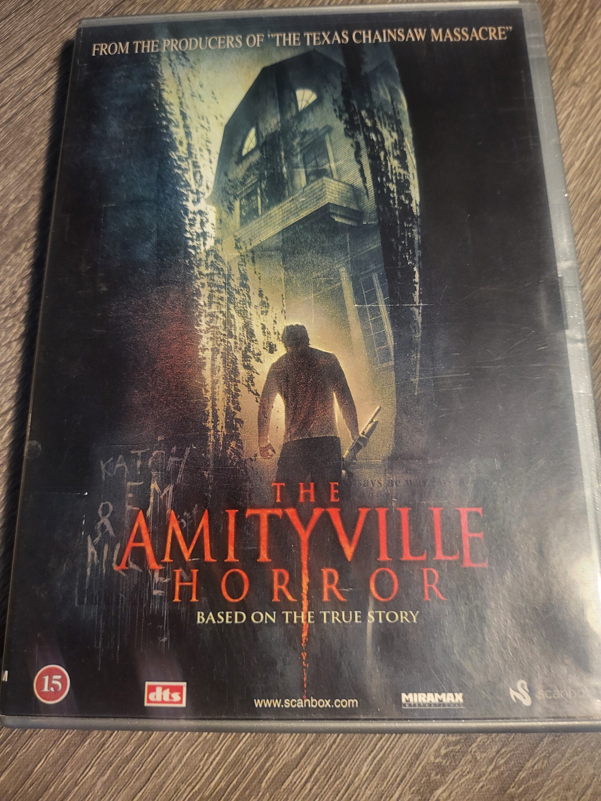 THE AMITYVILLE HORRORS DVD