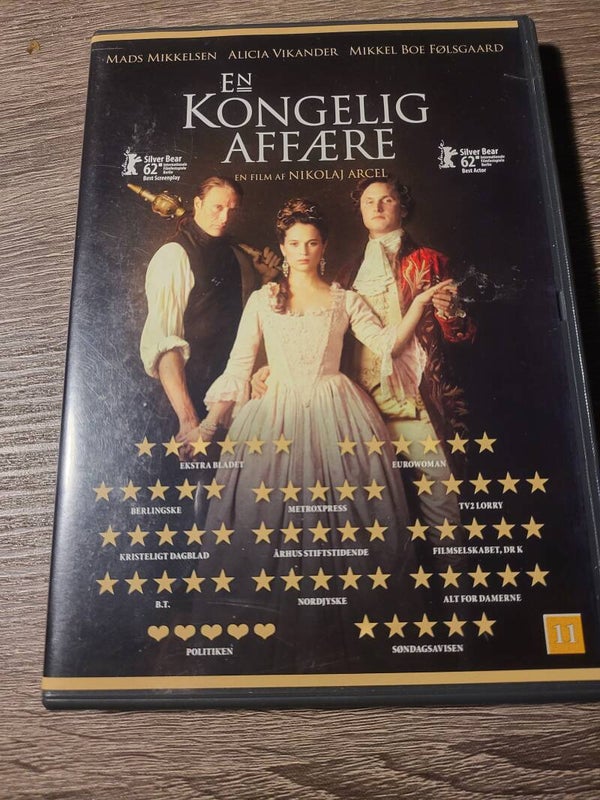 KONGELIG AFFÆRE DVD