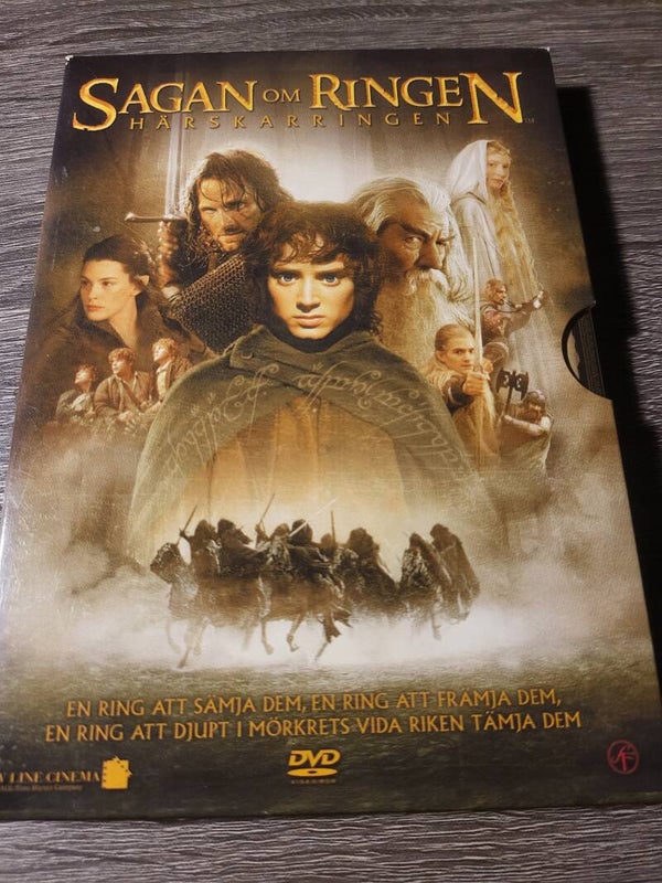 SAGAN OM RINGEN HÄRSKARRINGEN DVD