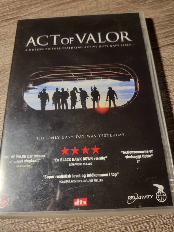ACT OF VALOR DVD