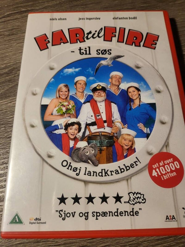 Far til fire - til søs DVD
