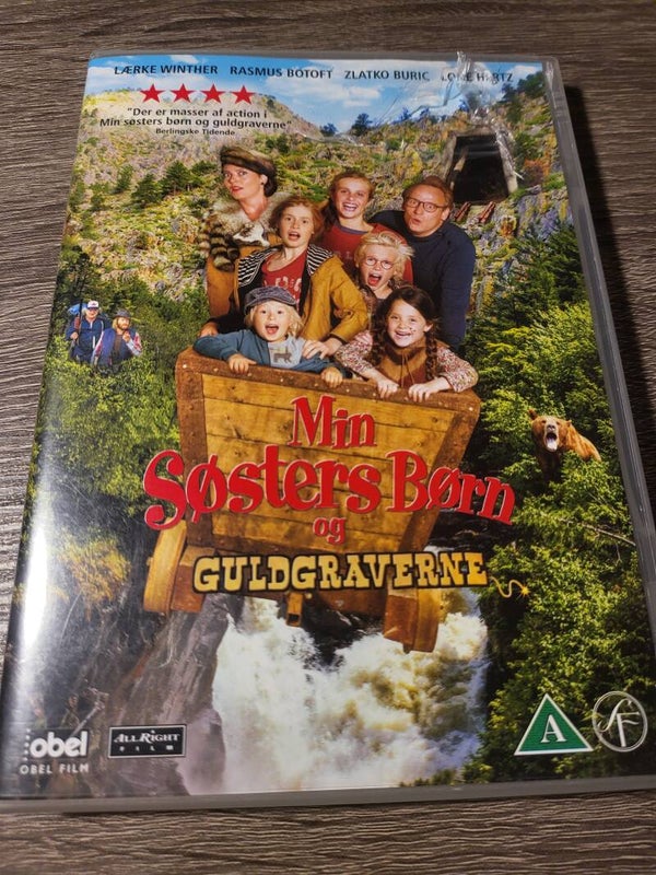 Min søsters børn og guldgraverne DVD