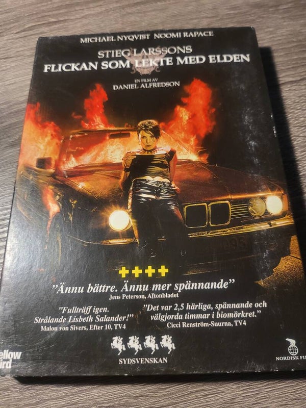 Pigen der legede med ilden DVD