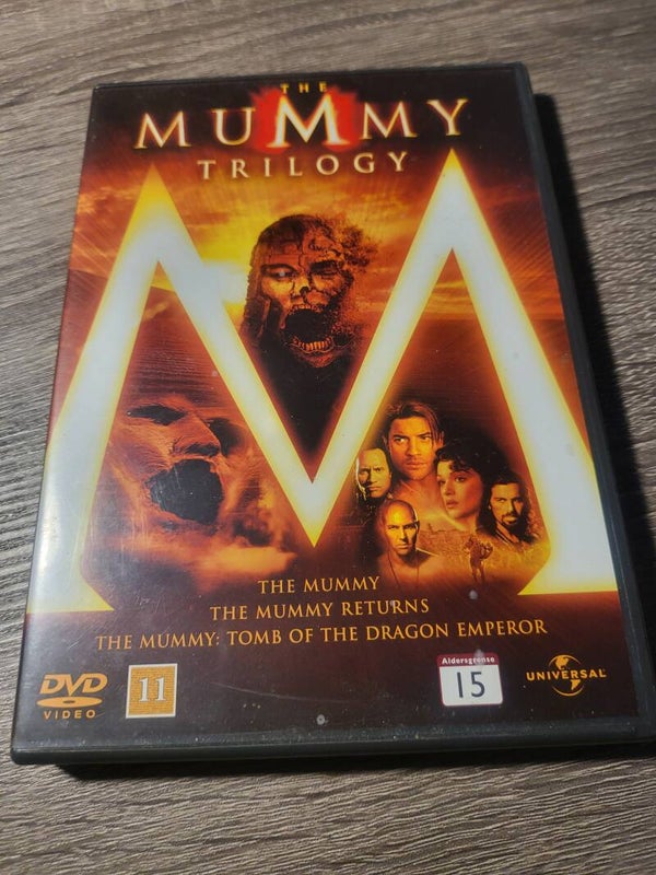 MUMMY  TRILOGY DVD