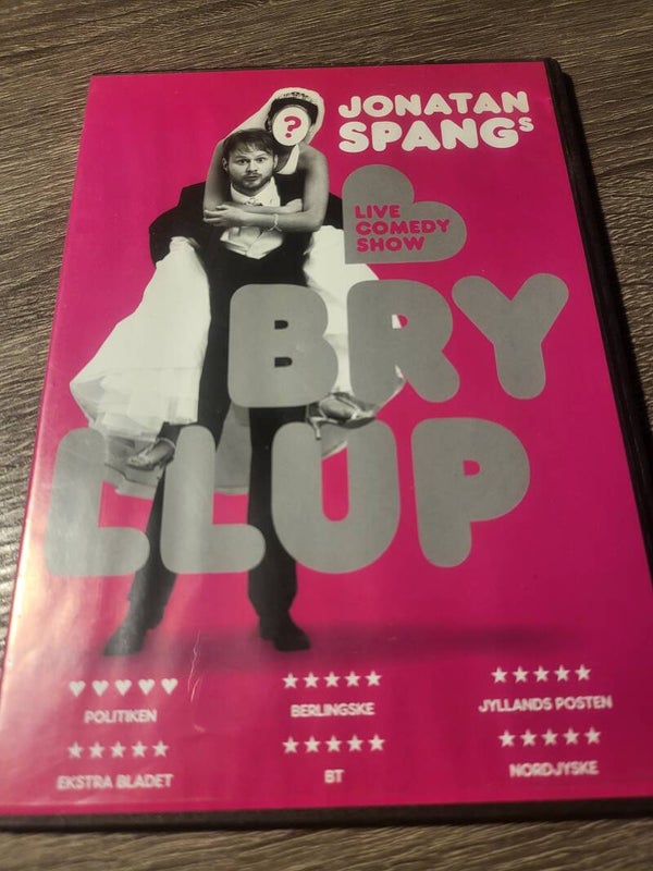 Jonatan Spangs bryllup DVD