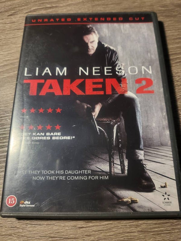 TAKEN 2 DVD