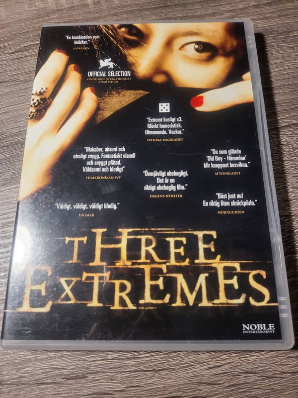 Three Extremes DVD