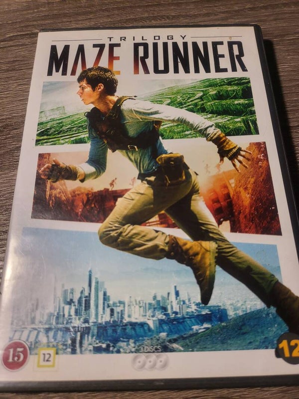 TRILOGY  MAZE RUNNER DVD