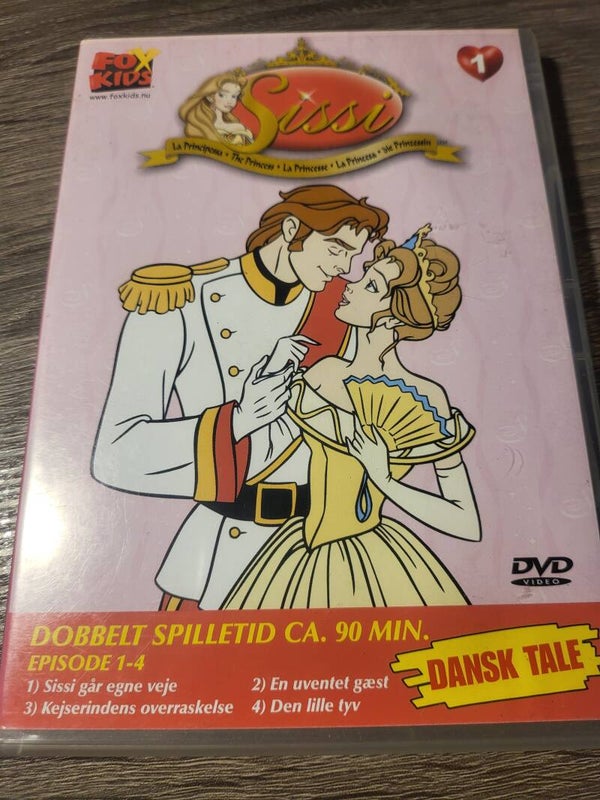 Prinsesse Sissi DVD