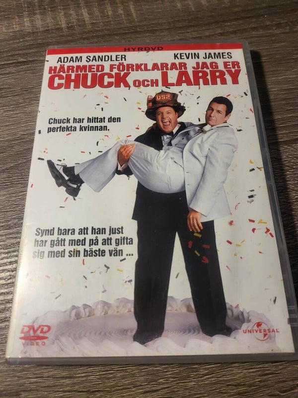 HÄRMED FÖRKLARAR JAG ER CHUCK OCH LARRY DVD