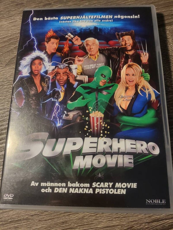 SUPERHERO MOVIE DVD