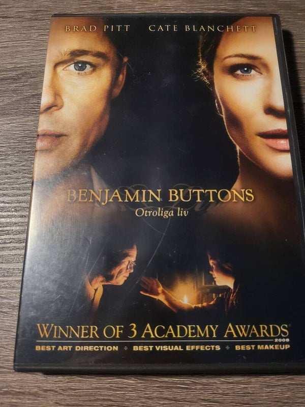 BENJAMIN BUTTONS  Otroliga liv DVD